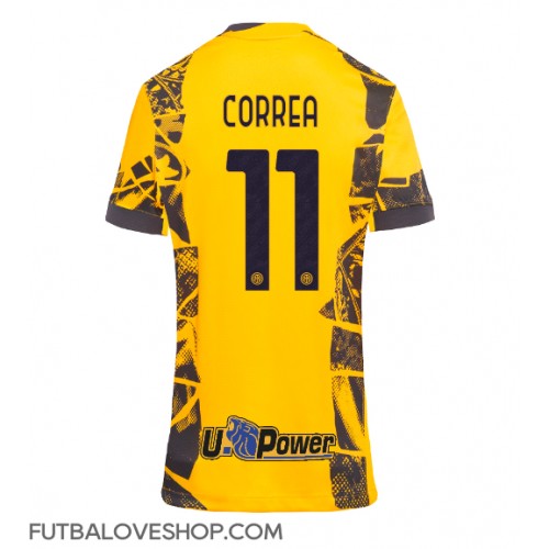 Dres Inter Milan Joaquin Correa #11 Tretina pre Ženy 2024-25 Krátky Rukáv